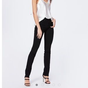 PAIGE straight black shadow size 28. New with tags